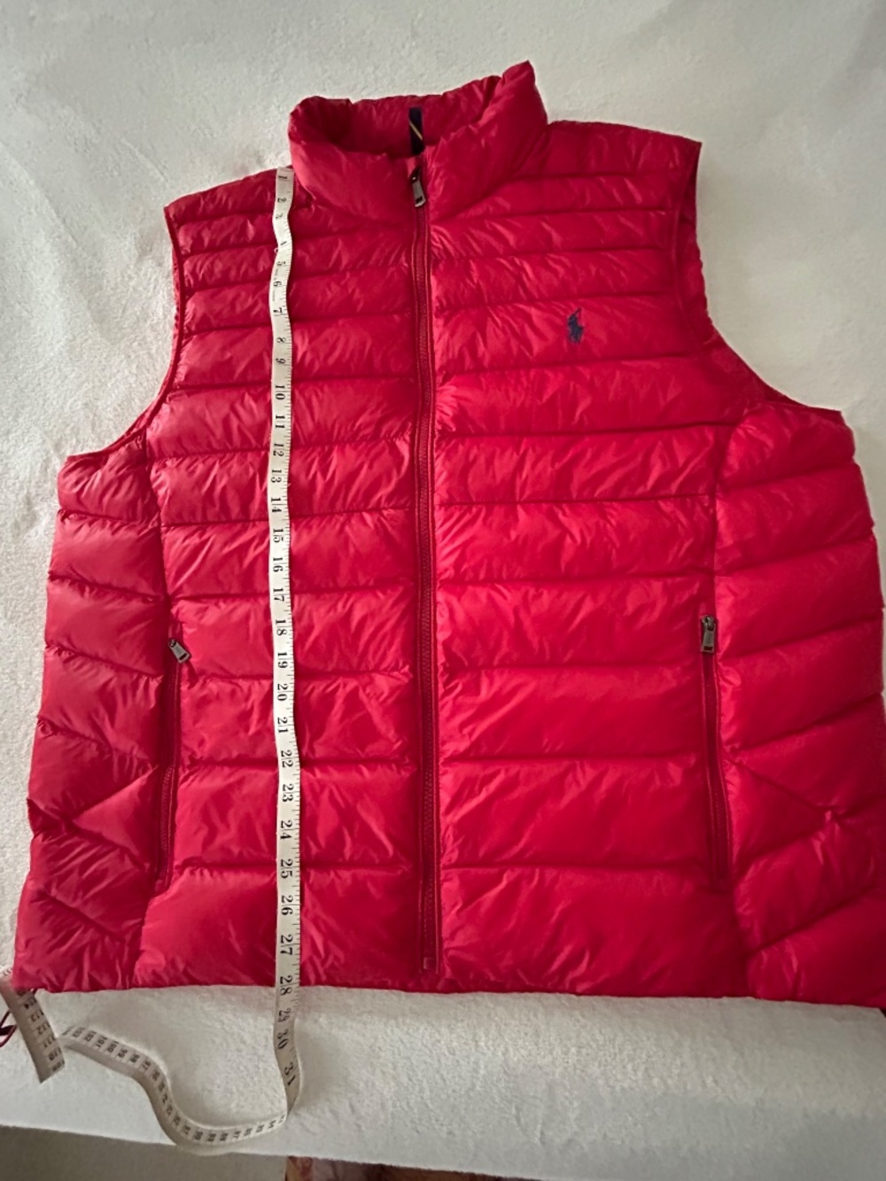 Polo Ralph Lauren "Terra" Insulated Puffer Vest in Red EUC size XXL - Picture 8 of 16